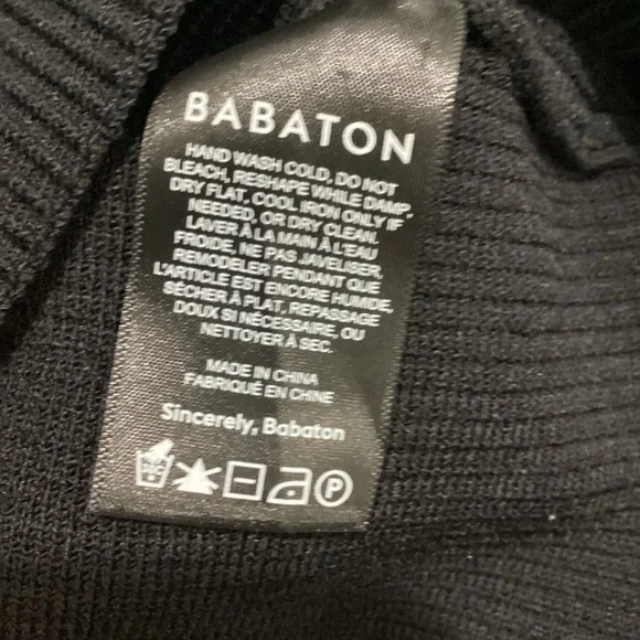 Babaton NWOT Aritzia Cris Cross Strap Sculpture Knit Cropped Tank Ribbed size XS - Picture 5 of 6